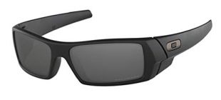 Oakley Gascan OO9014 Mate Black/Black Iridium Polarized Sunglasses+Oakley Leash