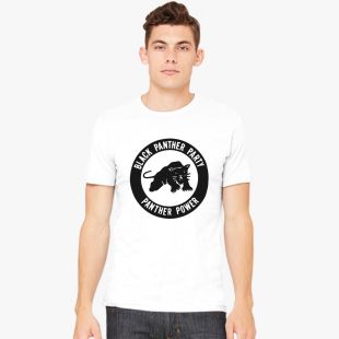 Black Panther Party Panther Power White 