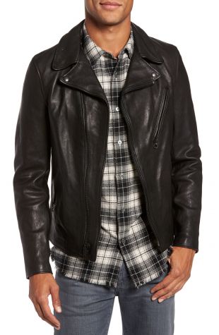 Leather Moto Jacket