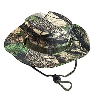 Camo Sun Hat worn by Syndicate #1 (Andreas Apergis) as seen in Big Sky TV  series (S02E01)