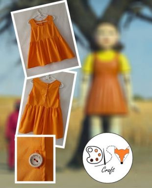 Squid Game Doll Dress Adult or kids sizes