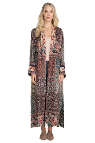 Johnny Was Patchwork Long Kimono
