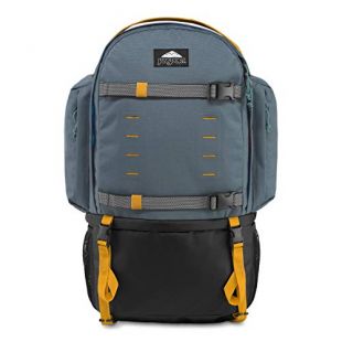 JanSport Far Out 40 Hiking Backpack - Versatile Laptop Tech Pack, Dark Slate Ripstop, 40L
