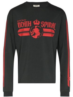 t-shirt Death Spiral à Manches Longues