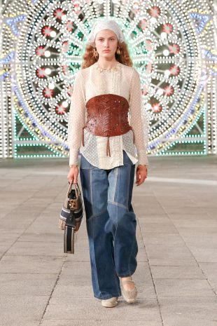 dior Structured Jeans from the Resort 2021 Collection