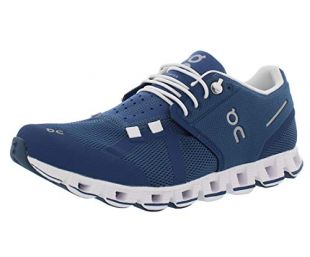 On - ON Running Womens Cloud Textile Synthetic Trainers (11, Denim/White)