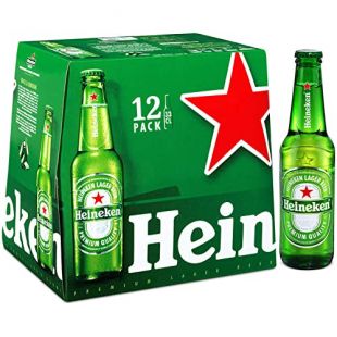 Heineken Bière blonde premium 5 - Le pack de 12x33cl