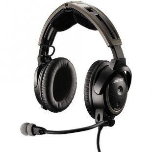 Bose A20 Aviation Headset w/o Bluetooth (Battery Powered ANR Headset without Bluetooth and U-174 (Helicopter) Plug)