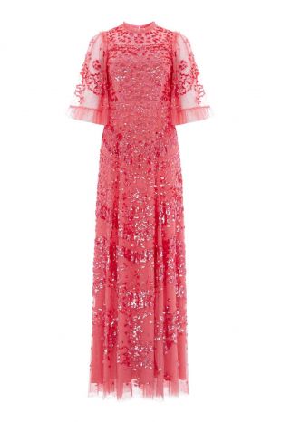 Needle and Thread Anais sequin gown