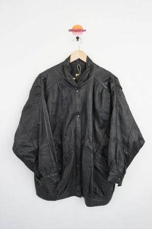 80s oldschool Leather Leder Jacket
