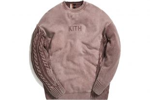 Kith Combo Knit Crewneck worn by Dru Tejada (Lovell Adams-Gray) as