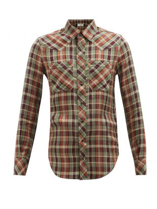 Chemise en flanelle à carreaux