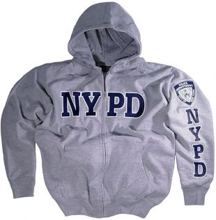 NYPD Zip Hoodie