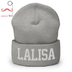 Comeback Solo LALISA Beanie LALISA Brodé Poignet Poignet K-POP