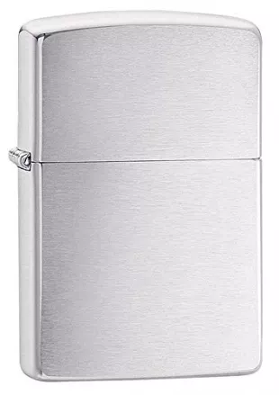 Zippo 200 Classic Brushed Chrome Pocket Lighter