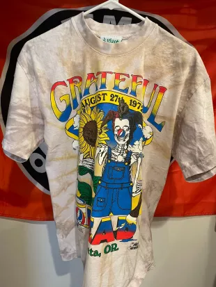 Grateful Dead Veneta T Shirt Tie Dye
