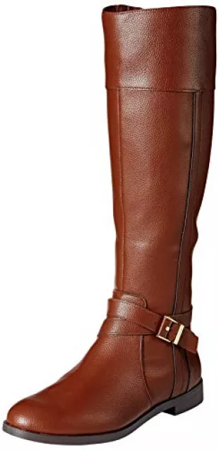 Kenneth Cole New York Women's Wind Riding Boot, Brown, 7