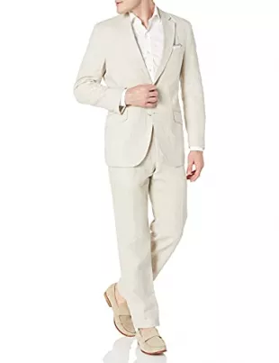 kroon - Kroon Men's Aim Active Inspired Movement Linen Suit with Flex ...