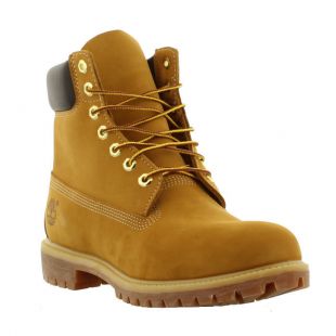 Timberland 10061 Mens Classic 6 Inch Waterproof Wheat Nubuck Leather Boots Size   | eBay
