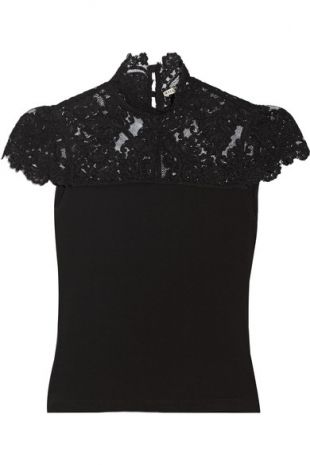 Alice + Olivia : Top en dentelle