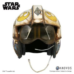 STAR WARS™ THE FORCE AWAKENS Rey Salvaged X wing Helmet Accessory | ANOVOS Productions LLC