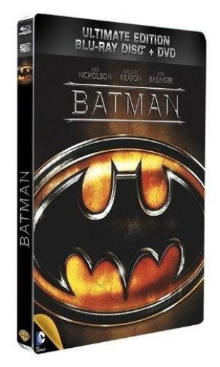 Batman - Combo Blu-Ray + DVD - Steelbook format Blu-Ray - Collection DC COMICS [Blu-ray] [Combo Blu-ray + DVD - Édition boîtier SteelBook]