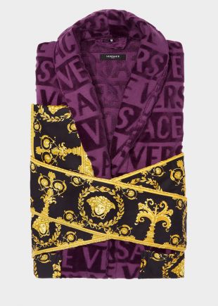 Versace I ♥ Baroque Bathrobe   Home Collection | US Online Store