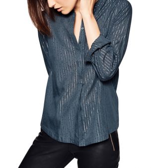 Top à rayures et pois