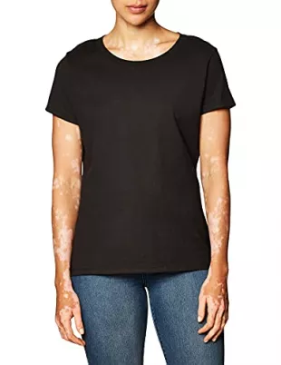 Hanes - Hanes Women's Nano T-Shirt, Large, Black