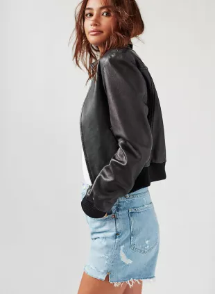 LOU LEATHER JACKET
