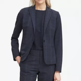 Classic-Fit Washable Italian Wool-Blend Blazer