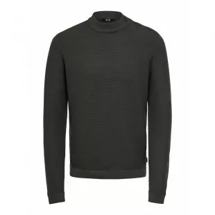 Pull en maille Col montant