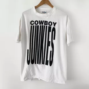 1989 Cowboy Junkies Walkin The Dog vintage Tour Band Tee