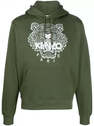 EMBROIDERED TIGER SWEATSHIRT – IMPACT MOOD