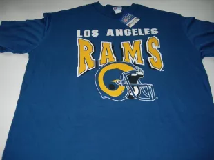 Los Angeles Rams Royal Long Sleeve Hoodie T-Shirt - Dynasty