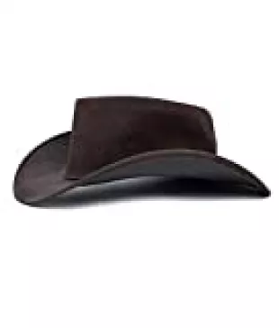 Rabbaniz Western Cowboy Hats for Men | Men Western Brown Cowboy hat (56 cm S, Brown)