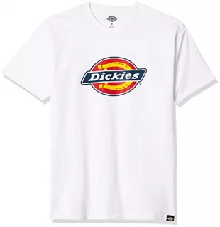 Short Sleeve Regular Fit Logo Tee T Shirt, White, Large US