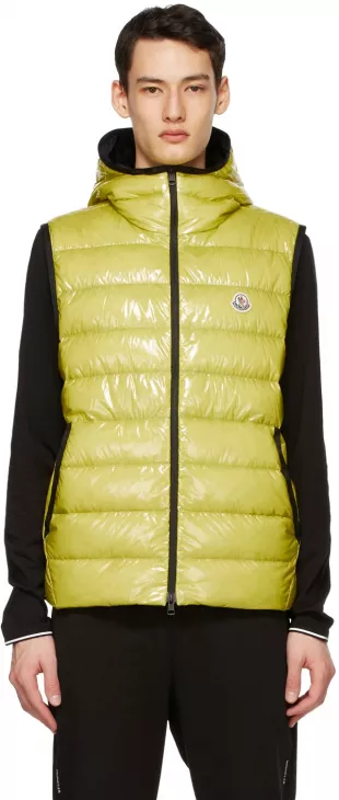 Veste en duvet jaune Lappe