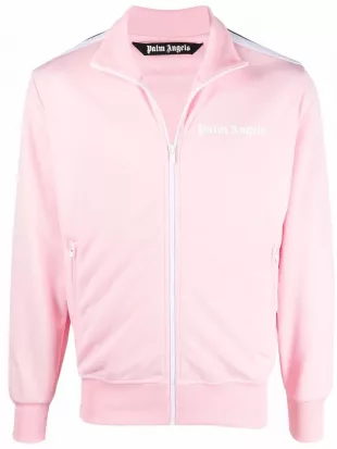 Classic side-stripe zipped jacket