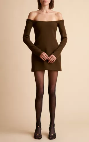 Octavia Wool Mini Dress