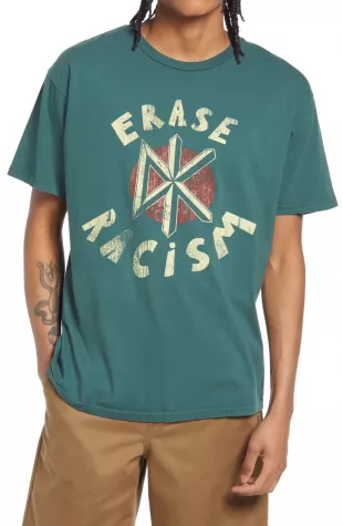 Dead Kennedys Erase Racism Graphic Tee