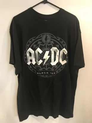 ACDC Black Ice T-shirt (altered)