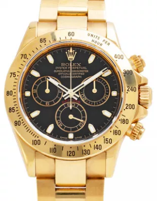 Daytona 116528 gold watch