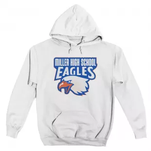 Miller High School Eagles Men's Pullover Hoody