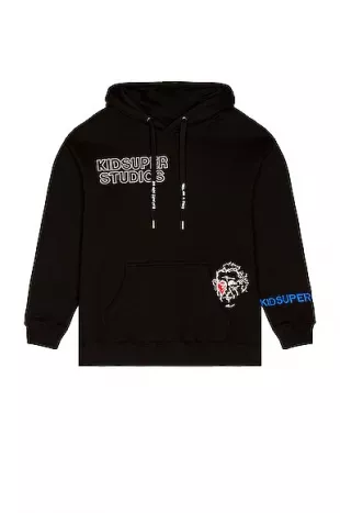 KidSuper Super Sweatshirt in Black