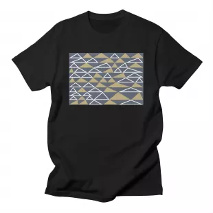 Geo­met­ric Tringale Men's T-Shirt