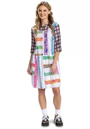 Stranger Things Women's Deluxe Eleven S4 Look Costume