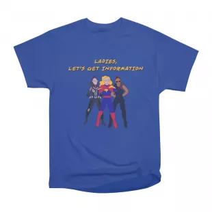 Ladies Let's Get Information Women's T-Shirt