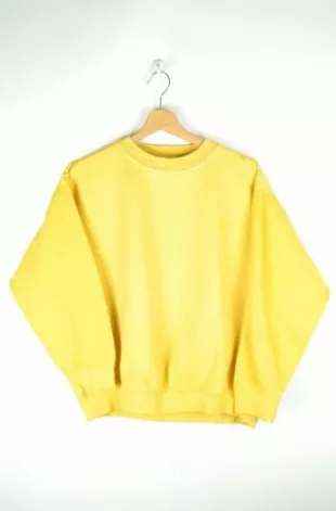 Vintage 90S - Yellow Crewneck Taille M/L