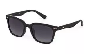 Herren Gator 1 Sonnenbrille, Mattes schwarz, 52